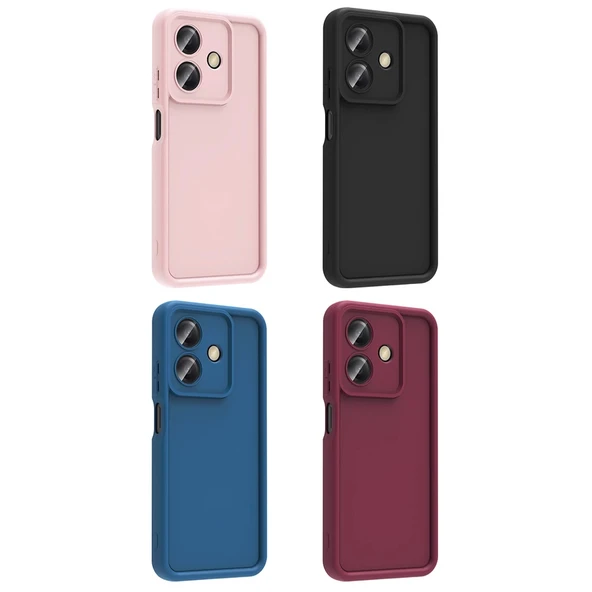 Oppo A3 Kılıf Kamera Korumalı Zore Ananas Kapak - 10