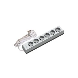 GÜNSAN VISAGE 6'LI (Ç.K.) TOPRAKLI GRUP PRİZ ( 2 MT ) ürün görseli