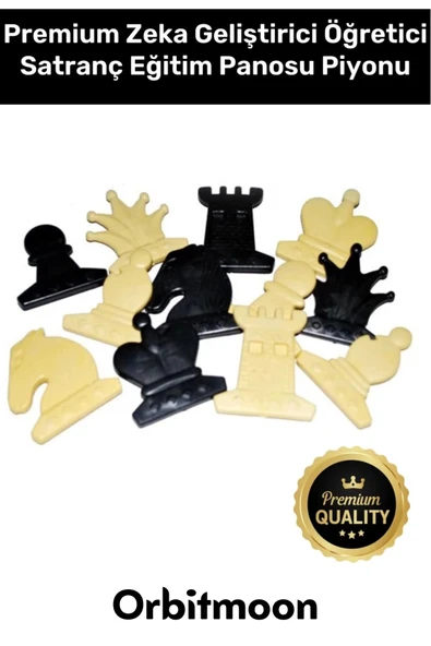 Premium Ürün Eğitici Öğretici Eğlence Aile Zeka Geliştirici Etkinlik Satranç Eğitim Panosu Piyonu