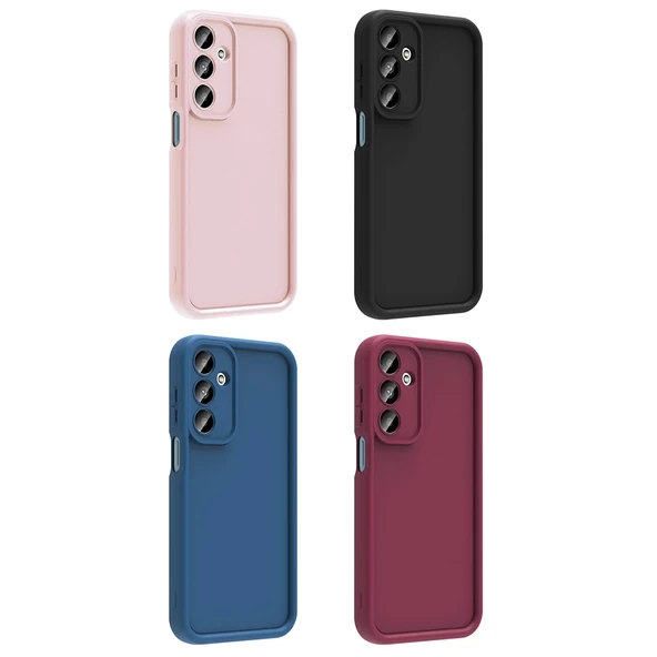 Galaxy A26 Kılıf Kamera Korumalı Zore Ananas Kapak - 10