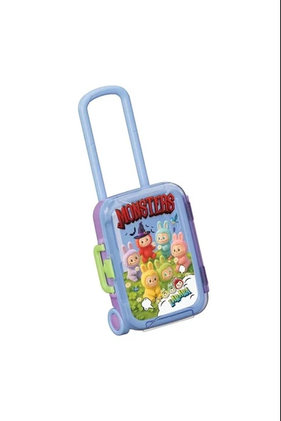 Canavarlar Doktor Seti Bavulum Şeklinde Taşınabilir Oyun Seti - 4