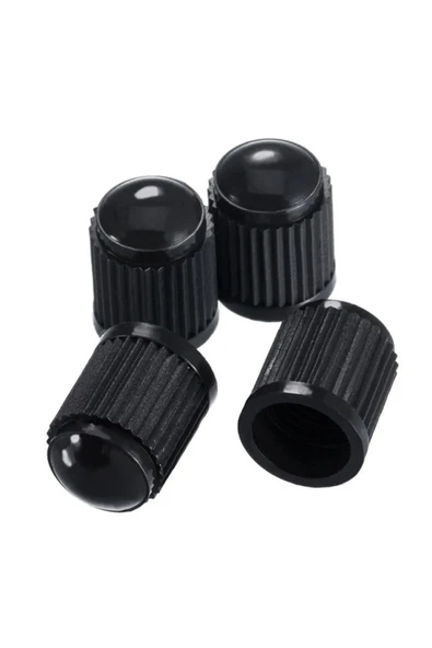 StoreX 16 Adet Üniversal Siyah Plastik Orijinal Standart Lastik Sibop Kapağı Seti 4x4 Kapak Set. - 1
