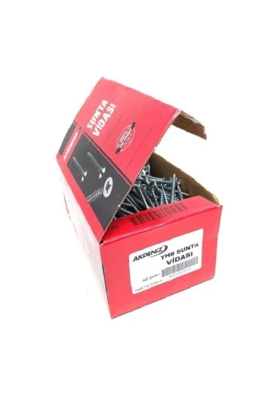 Akdeniz MODA Sunta Vidası 5,0x50 Çinko 200 Adet ürün görseli 1