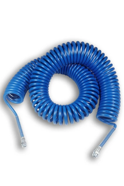 kukastore 5x8 Kompresör 15 M Spiral Hava Hortumu Poliüretan - 2