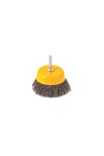 GFB Paslanmaz Pimli Çanak Fırça 65 mm - 1