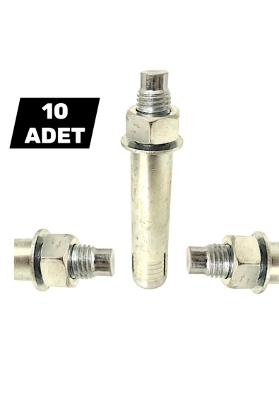 BOLTER Borulu Çelik Dübel M8x75 Mm 10 Adet ürün görseli 1