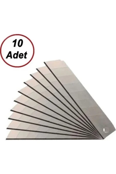 BOLTER MAKET BIÇAĞI YEDEĞİ 10X10 TÜP 100 ADET - 2