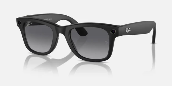 Ray-Ban Meta Wayfarer Akıllı Güneş Gözlüğü RW4006 :Mat siyah-Grafit   Polarize