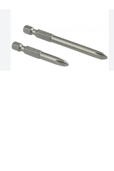 GFB KARE YILDIZ  ÇELİK BİTS UÇ PH2x100MM ( 10 ADET ) - Resim 2