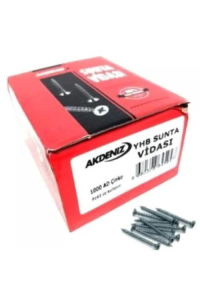 Akdeniz Sunta Vidası (PAKET) 4x40mm - 500lü ürün görseli 1