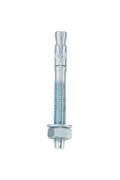 BOLTER Saplamalı Klipsli Çelik Dübel M12x90 Mm Raf Montaj Bağlantı Zemin Tavan Beton Asma Aparat 1 Ad - 3