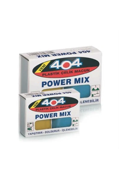 Best 404 Power Mix Yapıştırıcı 80gr Plastik Çelik Macun - 1