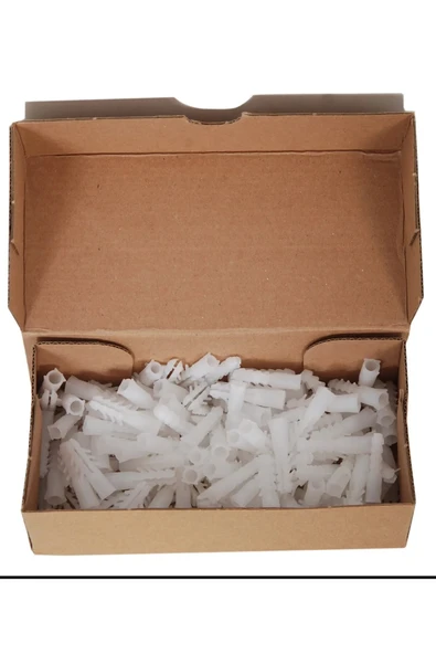 BOLTER 10mm Plastik Dübel Beyaz Made 100 Adet ürün görseli 1