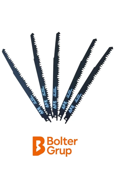 BOLTER ARK Ağaç Kesme Tilki Kuyruğu Ucu Kemik Kesme Testeresi Ucu 240mm x 5mm 5 Adet ürün görseli 1