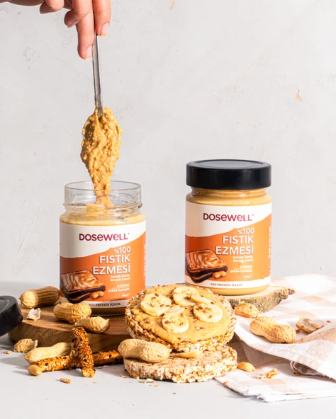 Dosewell %100 Fıstık Ezmesi 300 gr - Resim 2