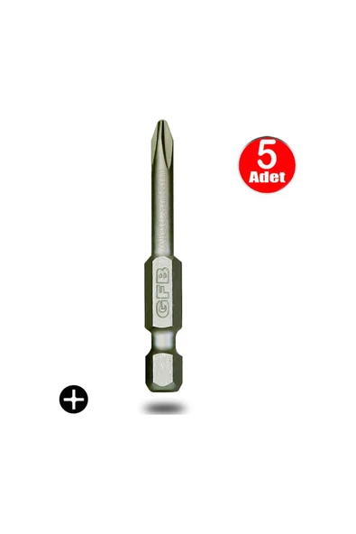 GFB 2508 Yıldız Ph1x50 Mm Bits Ucu 30 Adet ürün görseli 1
