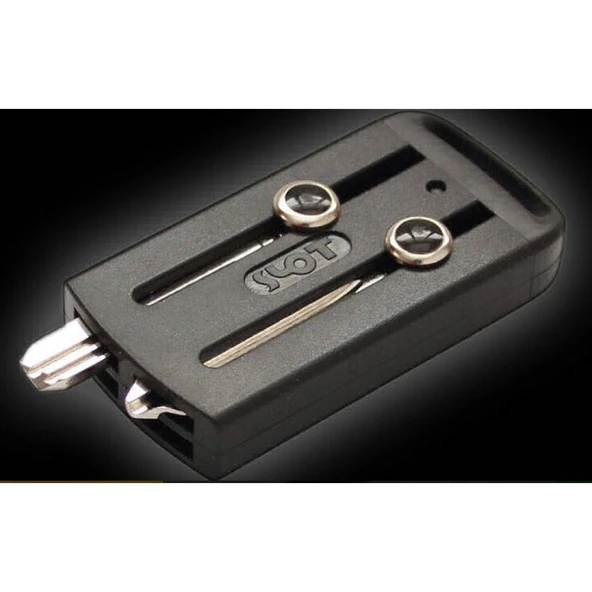 Slot Siyah Anahtarlık Anahtar Kabı 4 adet Boncuklu - 3