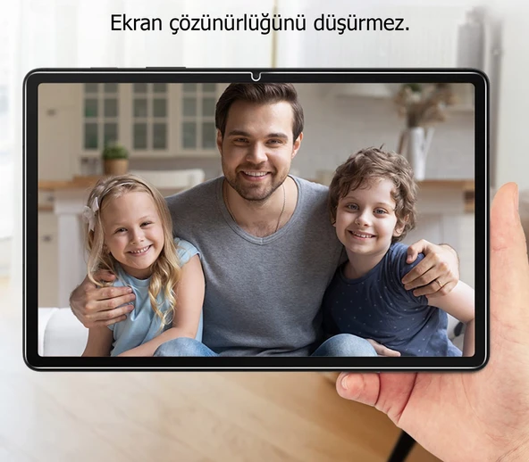 Apple iPad Air 13 12.9 2024 Uyumlu Temperli Cam Tablet Ekran Koruyucu - 6