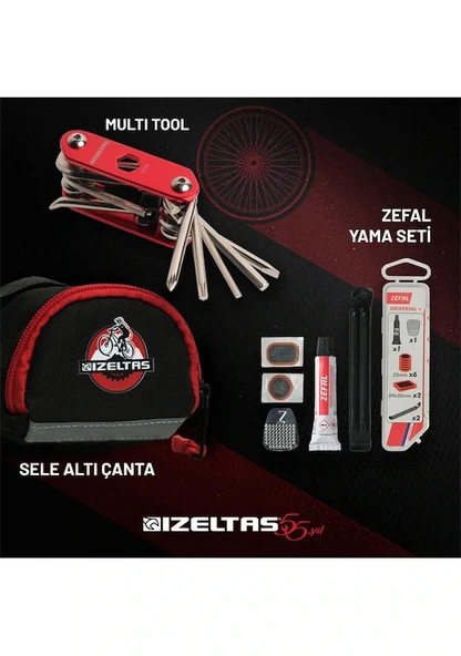 İzeltaş Bisiklet Tamir Onarım Seti 3 Parça 13000005376 - 2