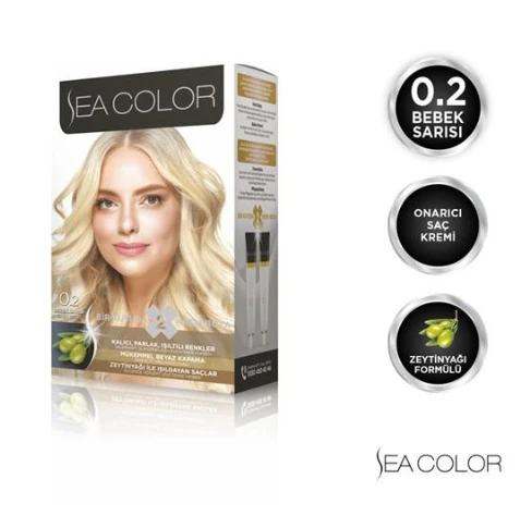 Sea Color Set Boya 0.2 Bebek Sarısı - Resim 2