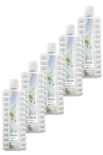 White Lily Zambak Banyo Köpüğü 500 Ml. Beşli Set - 1