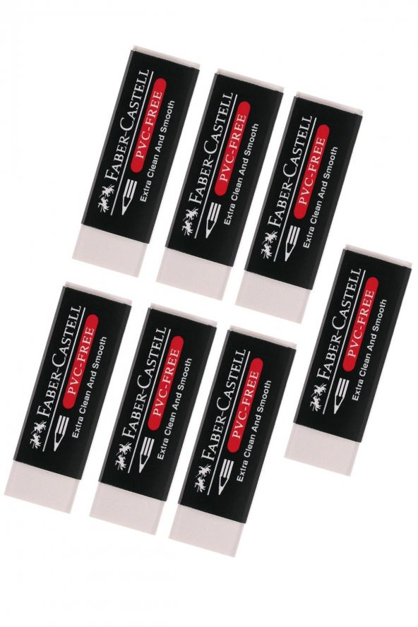 Silgi Beyaz Büyük Boy 7 Adet