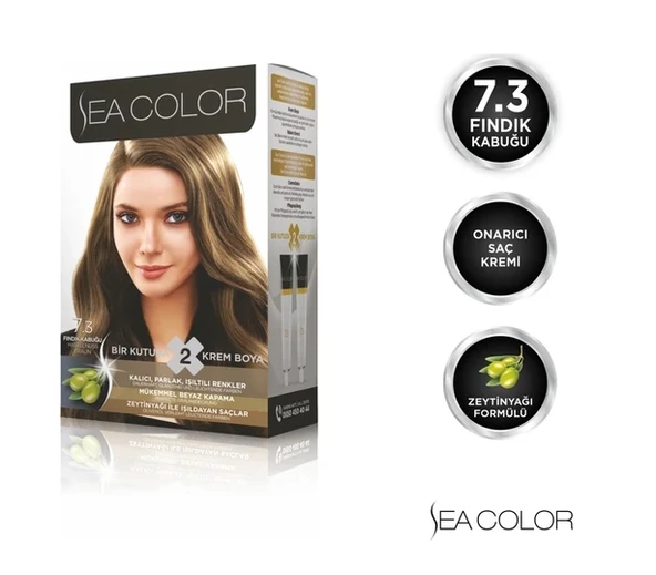Sea Color 7.3 Fındık Kabuğu Set Boya - Resim 3