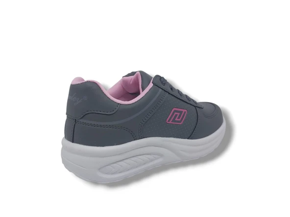 Parley 722 Kadın Gri Günlük Kullanım Spor Ayakkabı - Resim 5