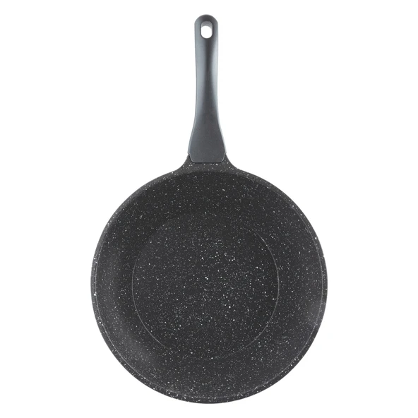ThermoAD Granit Döküm Wok Tava 28cm - Gri - 3