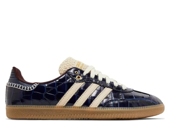 Adidas Samba Wales Bonner Navy Croc ürün görseli 1