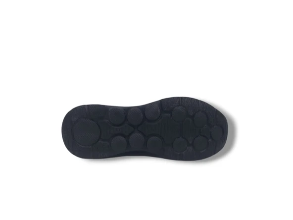 Large 4281 Erkek Siyah Günlük Numara Büyük Numara Spor Ayakkabı 45 46 47 - Resim 7