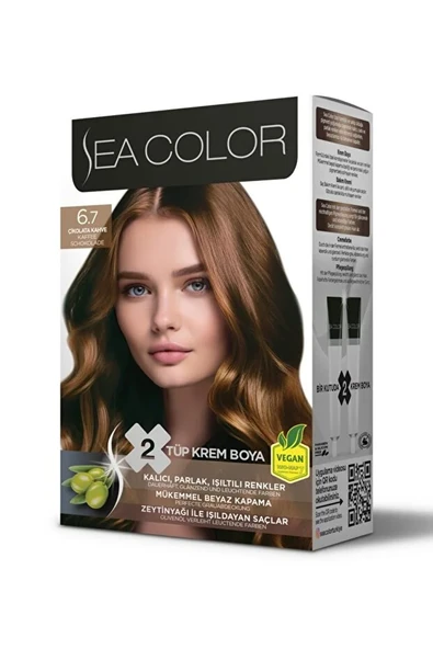 Sea Color 6.7 Çikolata Kahve Set Boya ürün görseli 1
