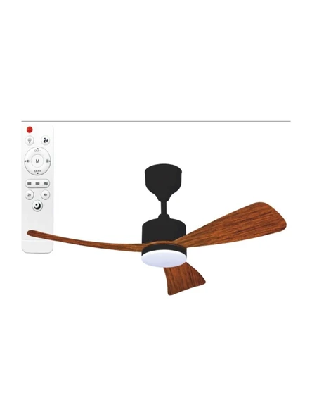 Helios HS-9305 70W Wooden 3 Pervaneli LED Tavan Vantilatörü ürün görseli 1