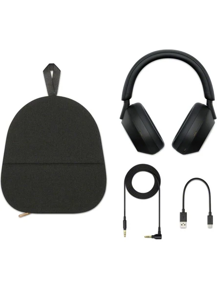 Sony WH-1000XM5 Siyah Kulak Üstü Bluetooth Kulaklık - Resim 2