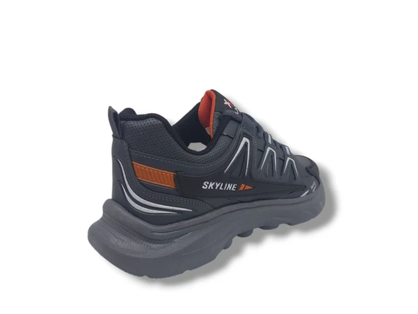 Large 4281 Erkek Füme Günlük Numara Büyük Numara Spor Ayakkabı 45 46 47 - Resim 4