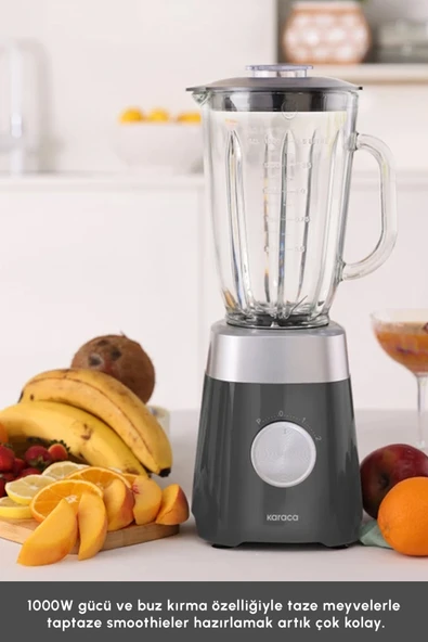 Karaca Multiblend Smoothie Blender Gri 1000w - 3