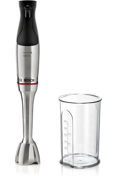 Bosch Serie 6, El Blenderı, Ergomaster, 1200 W, Paslanmaz Çelik