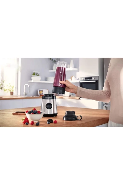 Bosch 4lü Paslanmaz Çelik Bıçak Sistemi Premium Smoothie Blender Seti - 8