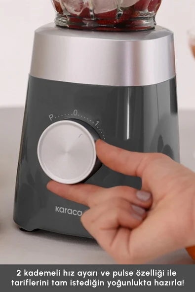 Karaca Multiblend Smoothie Blender Gri 1000w - 5
