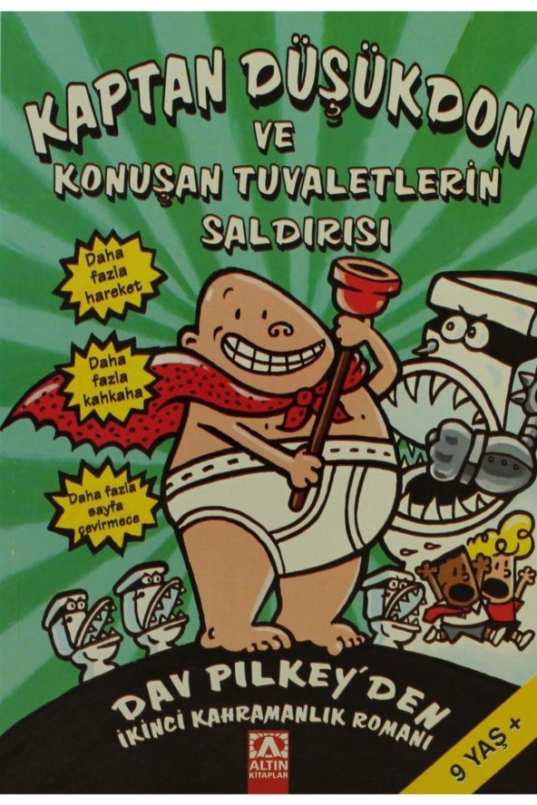 Kaptan Düşükdon Ve Konuşan Tuvaletlerin Saldırısı  9 Yaş Ve Üzeri