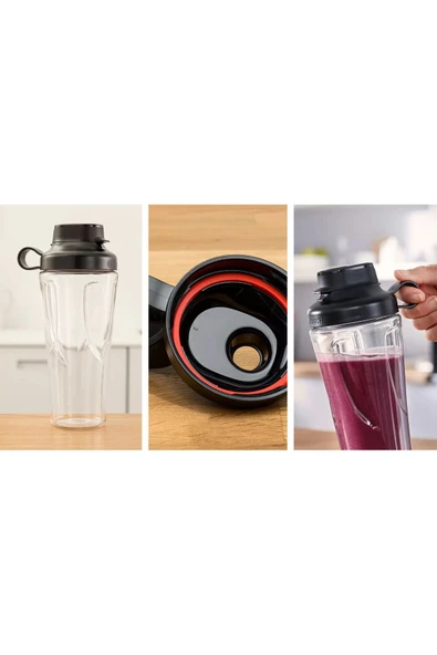 Bosch 4lü Paslanmaz Çelik Bıçak Sistemi Premium Smoothie Blender Seti - 2