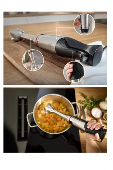 Bosch Serie 6, El Blenderı, Ergomaster, 1200 W, Paslanmaz Çelik - 3