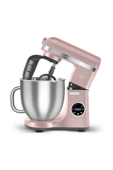 Karaca Mastermaid Chef Ultra D2000W Dijital Ekranlı Hamur Yoğurma Makinesi Rosegold 7L ürün görseli 1