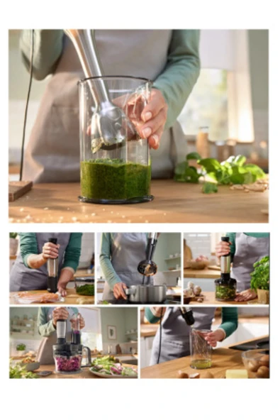 Bosch Serie 6, El Blenderı, Ergomaster, 1200 W, Paslanmaz Çelik - 5