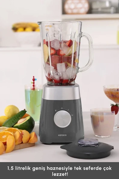 Karaca Multiblend Smoothie Blender Gri 1000w - 4