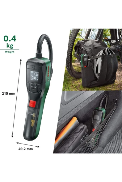 Bosch Ev Ve Bahçe Easypump-mini Elektrikli Kompresör - 3