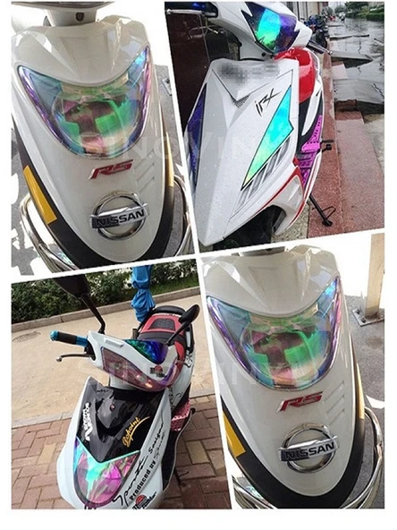 Far Stop Filmi Far Folyosu Bukalemun Renk Far Çizik Koruma Folyosu 30 Cm X 10 Metre - Resim 2