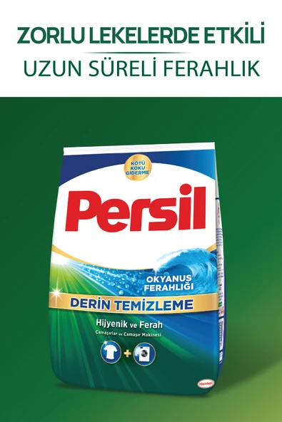Persil Okyanus Ferahlığı Toz Çamaşır Deterjanı 33 Yıkama 5 kg 4'lü Set - Resim 7