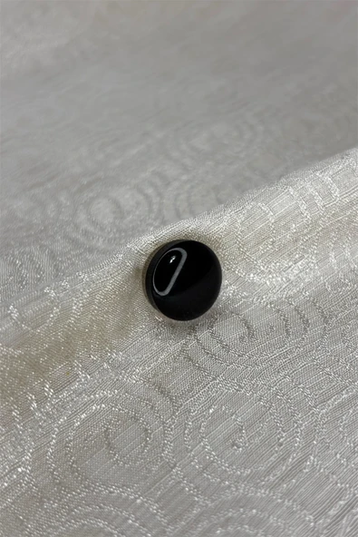 Loggia Eşarp Ve Şal Mıknatısı Parlak Siyah - Başörtü Tutucu Kadın Tesettür Aksesuar Mıknatıs - Resim 6