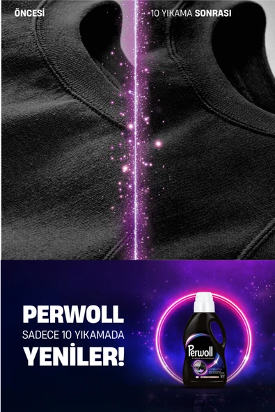 Perwoll Yenileme Renkliler 4x 1.485 ml 27 Yıkama Siyahlar 4x 1.485 ml 27 Yıkama (216 Yıkama ) - Resim 4